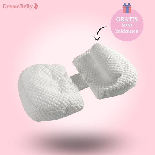 DreamBelly - Uniek Aanpasbaar Zwangerschapskussen met Memory Foam