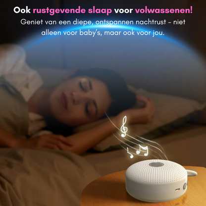 LullaBaby – Draagbare geluidsmachine voor een rustig nacht voor je baby